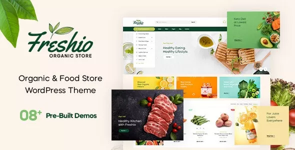 Freshio v2.2.0 - Organic & Food Store WordPress Theme