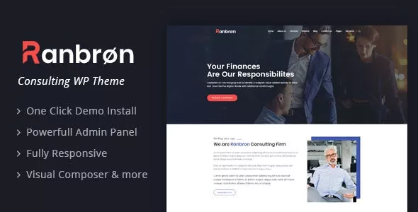 Ranbron v3.2 - Business and Consulting WordPress Theme