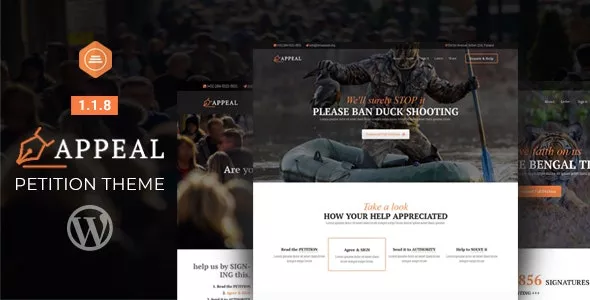 Appeal v1.1.8 - Fully Functional Petition Theme