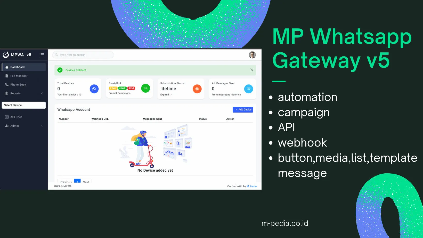 Whatsapp Gateway v7.0.0 Multi Device