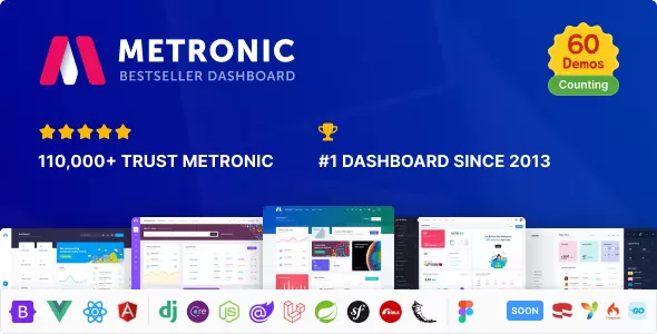 Metronic v8.2.1 - Bootstrap HTML, VueJS, React, Angular, Asp.Net, Django & Laravel Admin Dashboard Theme