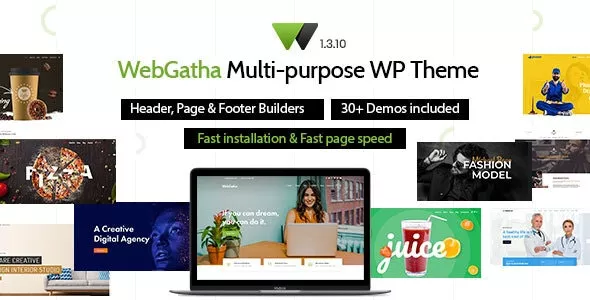 WebGatha v1.3.10 - Multi-purpose WordPress Theme