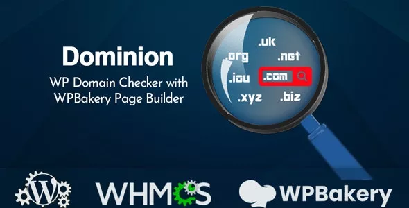 Dominion v1.9.3 - WP Domain Checker with WPBakery Page Builder