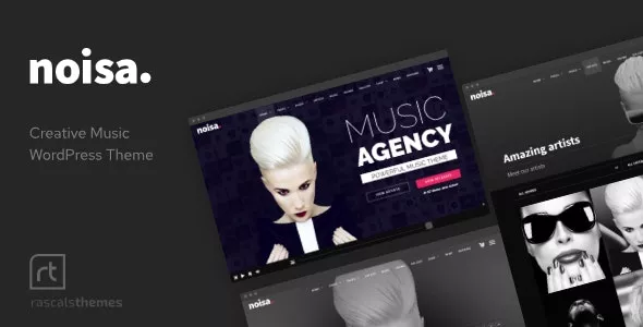 Noisa v2.6.0 - Music Producers, Bands & Events Theme for WordPress