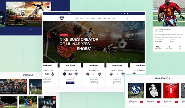 JA Sport v1.1.0 - Professional Joomla Sport & Football Club Template