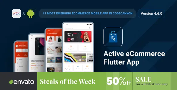 Active eCommerce Flutter App v4.6.0