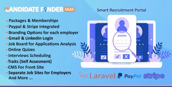 Candidate Finder SaaS v1.2 - Recruitment Management Portal