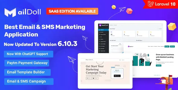 Maildoll v6.10.3 - Email Marketing Application - A SAAS Based Email Marketing Software