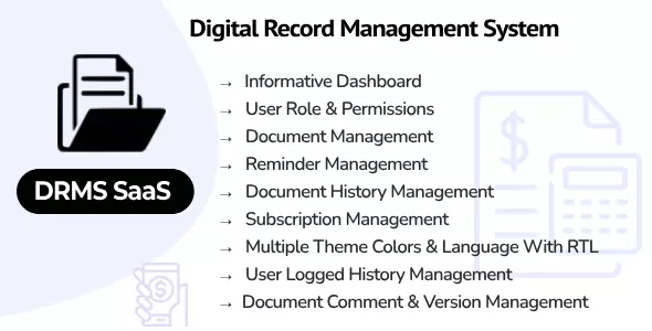 DRMS SaaS v1.1 - Digital Record Management System