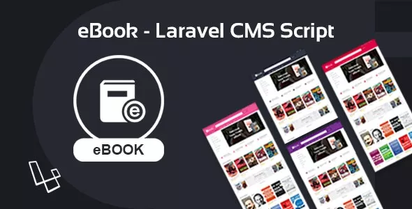 eBook v2.1.0 - Laravel CMS Script