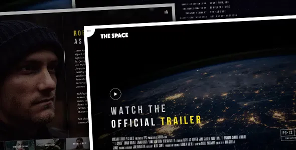 The Space v1.6.4 - Single Film Campaign WordPress Theme