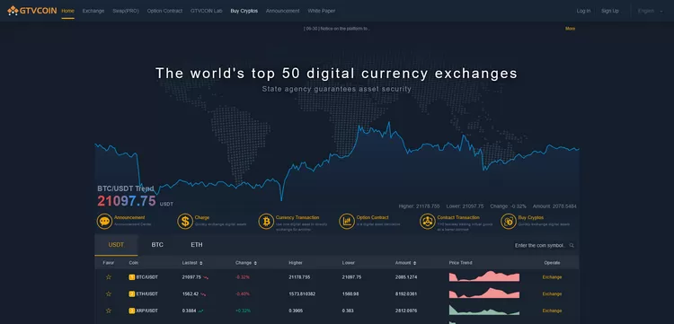 GVTCoin - Global Digital Currency Trading Platform