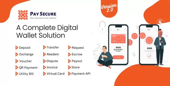 Pay Secure v2.0 - A Complete Digital Wallet Solution
