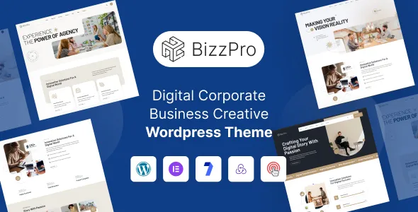 Bizzpro v1.0.1 - Digital Corporate Business Creative WordPress Theme Multipurpose