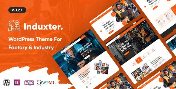 Induxter v1.2.1 - Industry and Factory WordPress Theme
