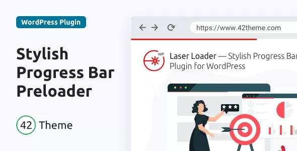 Laser Loader v2.0.1 - Stylish Progress Bar Preloader