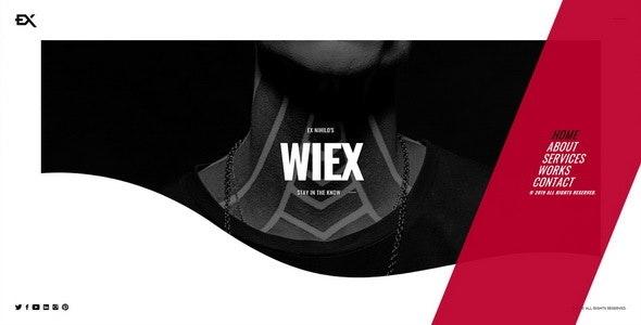 Wiex - Personal Portfolio Template