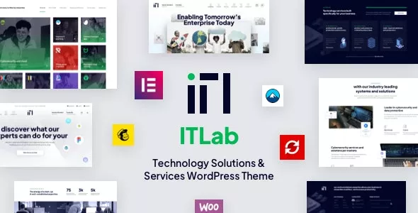 ITLab v1.0.1 - Technology Solutions & Services WordPress Theme