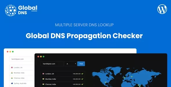 Global DNS v2.7.0 - DNS Propagation Checker - WHOIS Lookup - WP