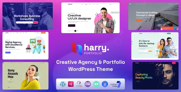 Harry v1.1.2 - Creative Agency & Portfolio WordPress Theme + RTL
