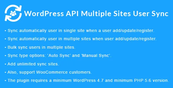 WordPress API Multiple Sites User Sync v1.6.2