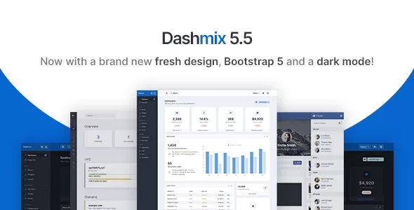 Dashmix v5.5 - Bootstrap 5 Admin Dashboard Template & Laravel 9 Starter Kit