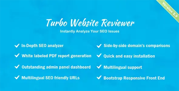 Turbo Website Reviewer v3.0 - In-depth SEO Analysis Tool