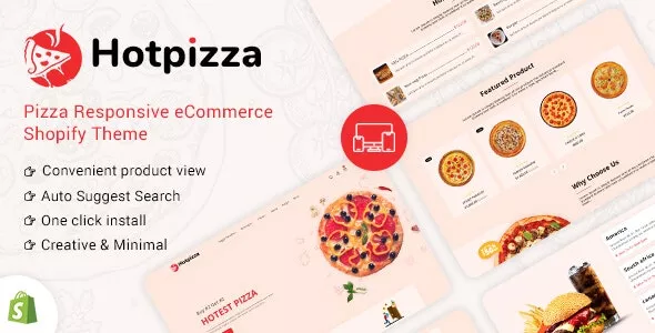 HotPizza - Pizza & Food Delivery Shopify Store