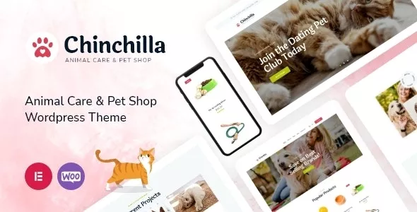 Chinchilla v2.0 - Animal Care & Pet Shop WordPress Theme