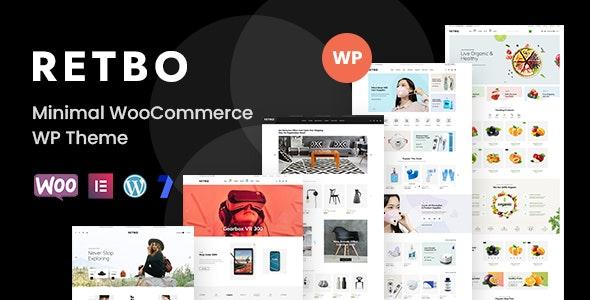 Retbo v1.2.2 - Minimal WooCommerce WordPress Theme