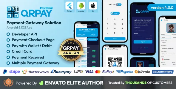 QRPay Merchant v4.3.0 - Payment Gateway Solution