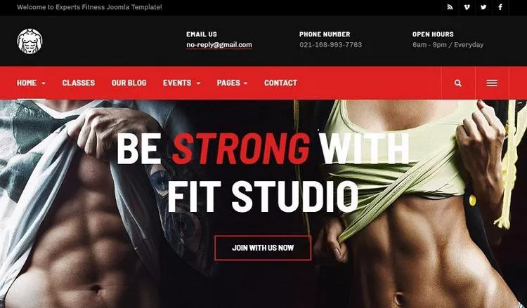 JA Fit v2.0.1 - Creative Joomla template for Gym and Fitness