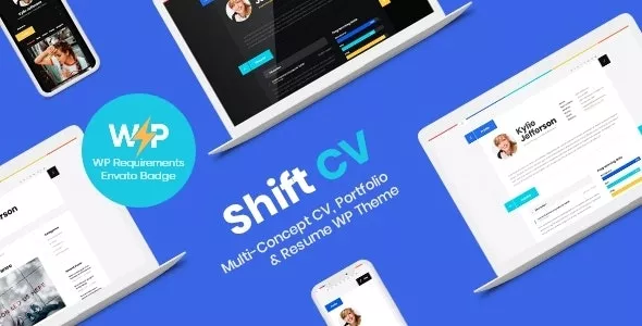 ShiftCV v3.0.10 - Blog, Resume, Portfolio, WordPress