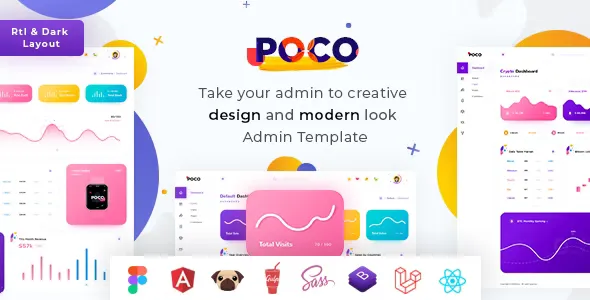 Poco - Bootstrap 5 HTML, React, Angular 16 Figma & Laravel 10 Admin Dashboard Template