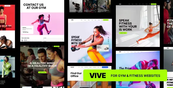 Vive v1.3.1 - Fitness Gym WordPress