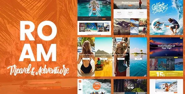 Roam v2.0 - Travel & Tourism Theme