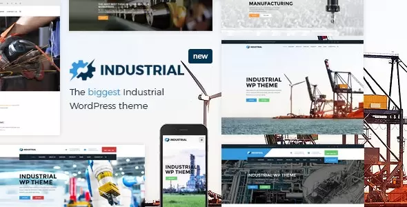 Industrial v1.7.1 - Factory Business WordPress Theme