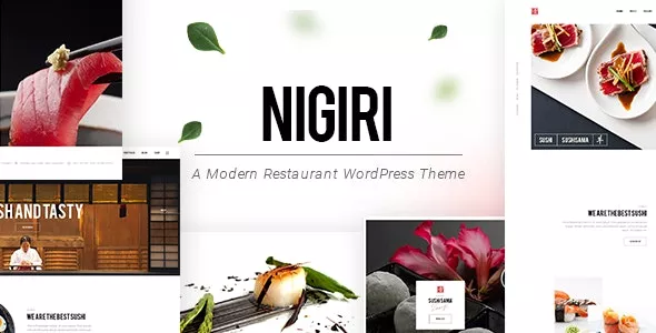 Nigiri v1.4 - Restaurant WordPress Theme