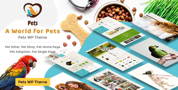 Pet World v2.8 - Dog Care & Pet Shop WordPress Theme