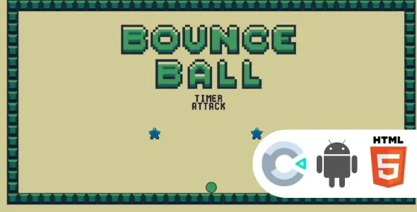 Bounce Ball (Timer Attack) - HTML5 Game - Construct3