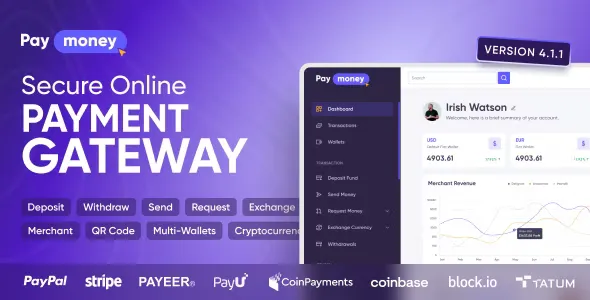 PayMoney v4.0.1 - Secure Online Payment Gateway