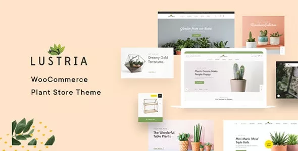 Lustria v3.1 - MultiPurpose Plant Store WordPress Theme