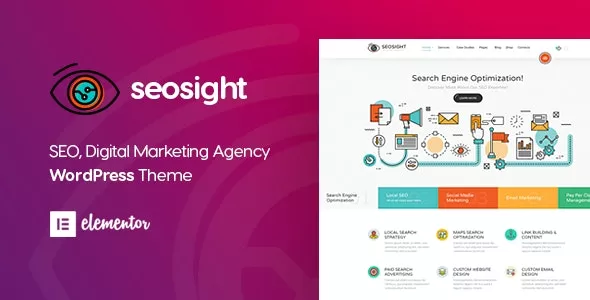 Seosight v5.15 - Digital Marketing Agency WordPress Theme