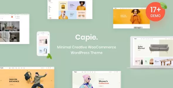 Capie v1.0.29 - Minimal Creative WooCommerce WordPress Theme