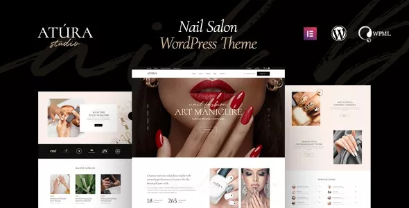Atura v1.2.0 - Nail & Beauty Salon WordPress Theme