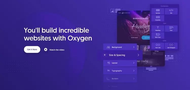 Oxygen Builder v4.8.1 - Ultimate Visual Site Builder for WordPress & WooCommerce