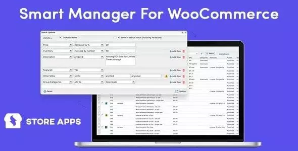 Smart Manager for WooCommerce Pro v8.31.0 - Bulk Edit, Stock Management