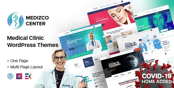 Medizco v3.5.2 - Medical Health & Dental Care Clinic WordPress Theme