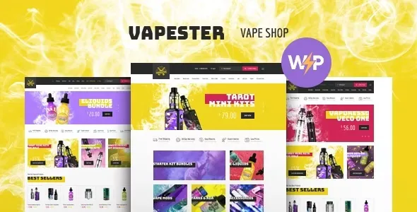 Vapester v1.1.10 - Creative Cigarette Store & Vape Shop WooCommerce Theme