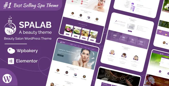 Spa Lab v5.9 - Beauty WordPress Theme